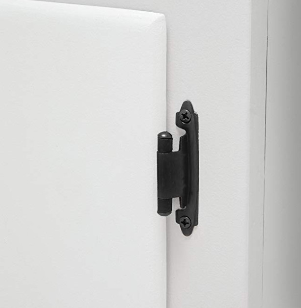 Silverline SH5001 Self Close Hinge 1.2mm Thickness Face Mount Overlay Variable gallery