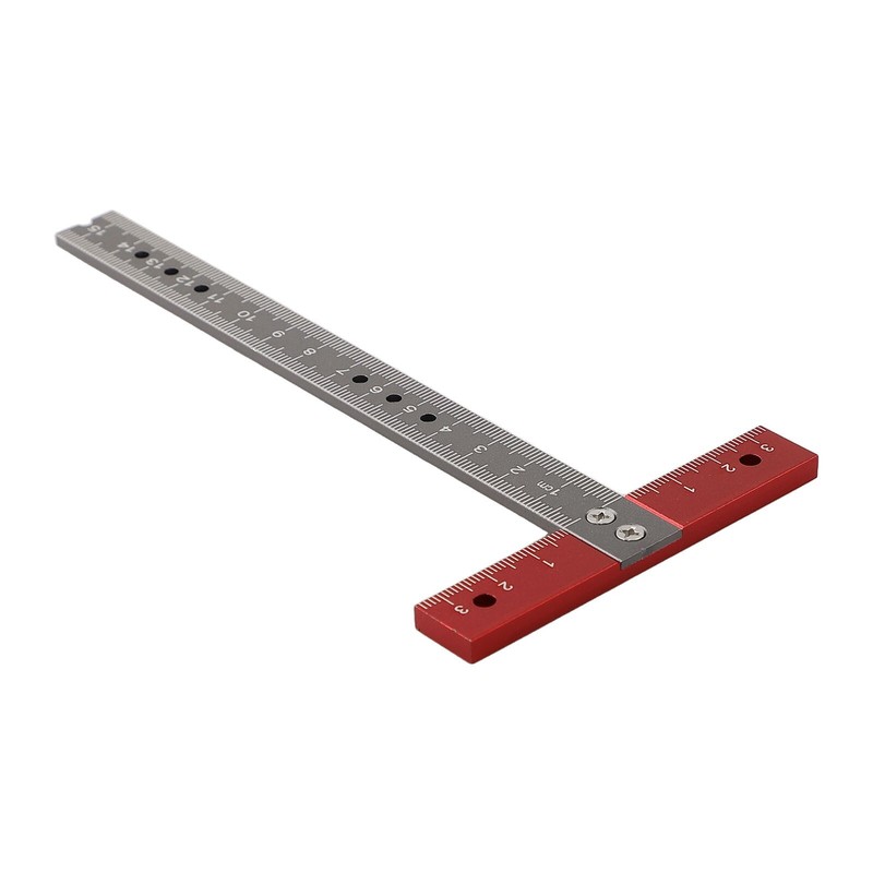 T Shape Square Ruler Designed For Professional Woodworking Applications gallery