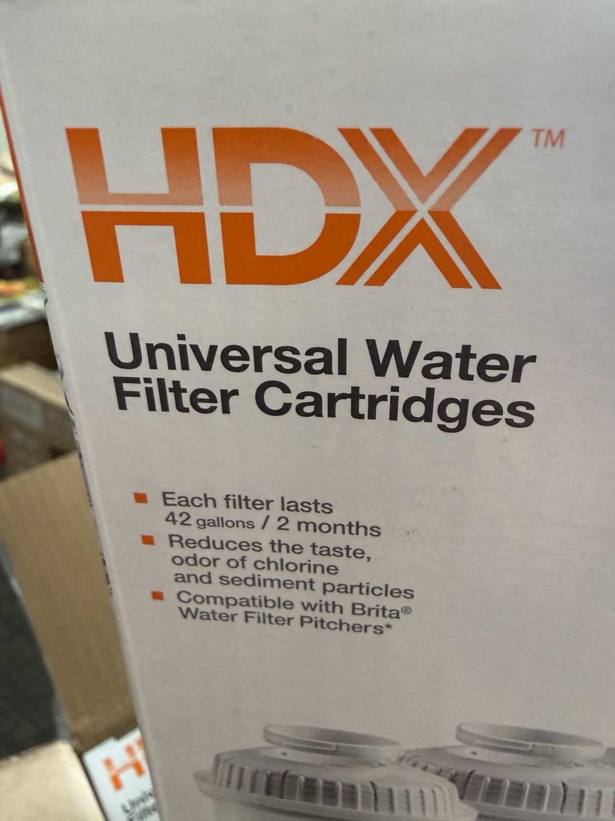 Compatible W/ Brita Pitchers 8-Pack Universal Water Filter Cartridges HDX F003 gallery