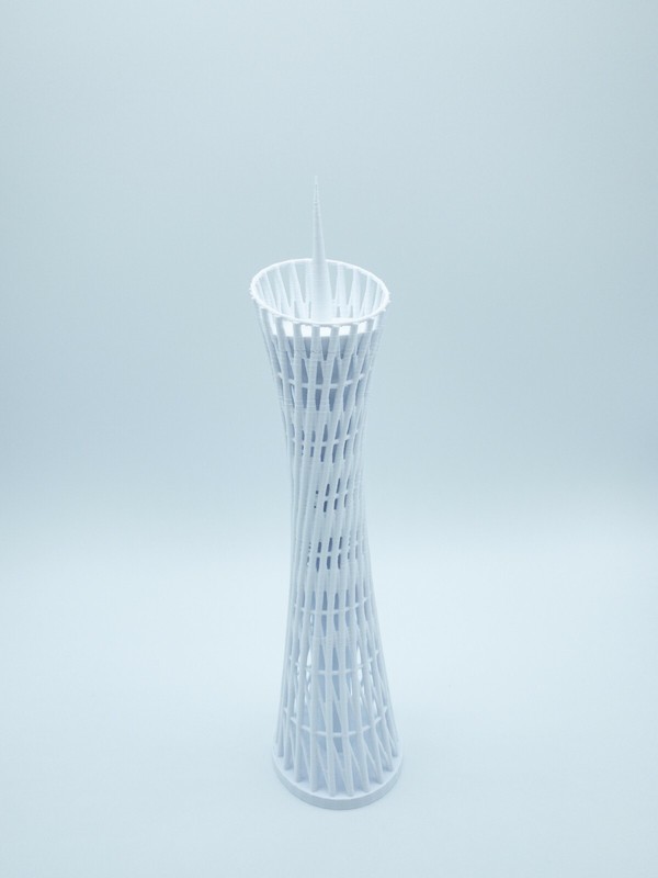 Canton Tower Model- 3D Printed gallery