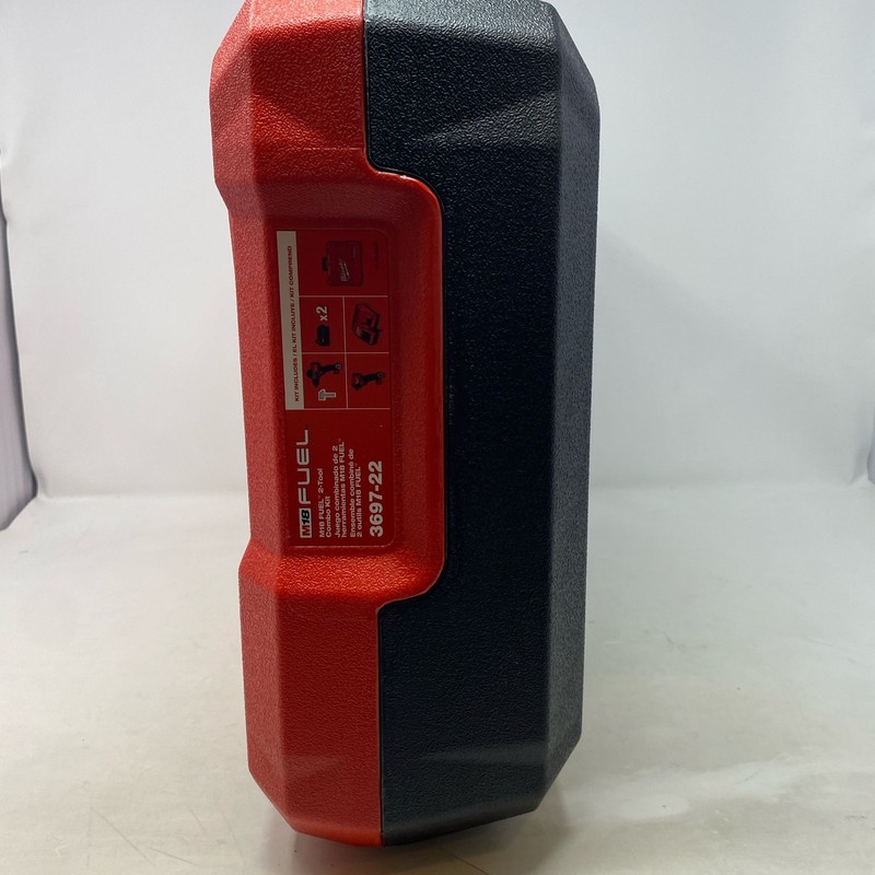 Milwaukee Red/Black Hard Case for M18 2997-22 Drill/Driver Kit (Empty) gallery