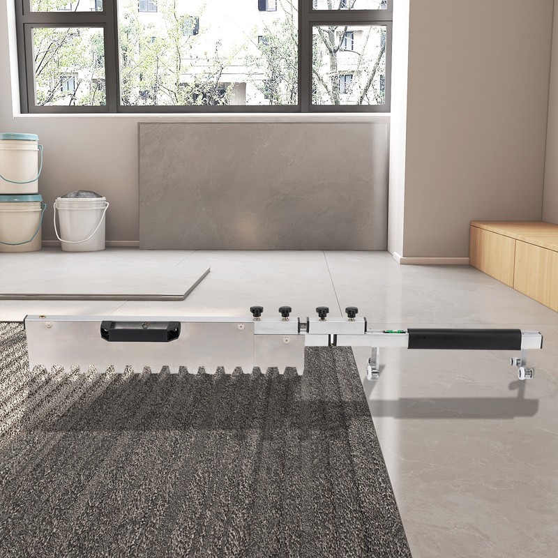 Tile Leveler Leveling Ash Tiling Paving Floor Tile Tool Flat Sand Screed Trowel gallery