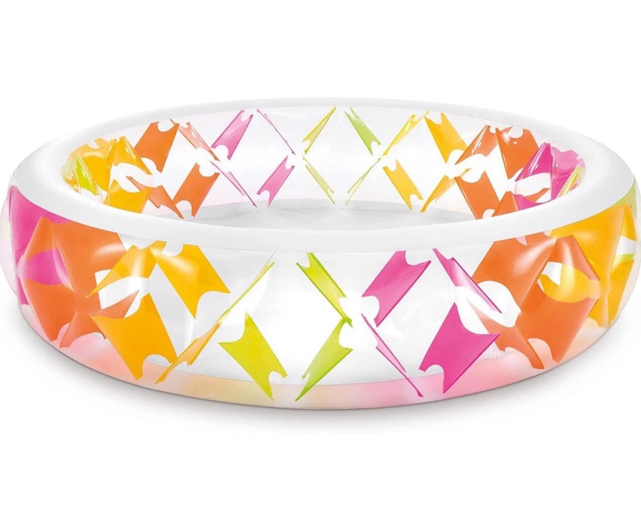 Intex Pinwheel Wide Side Walls Inflatable Pool Swim Center 90" x 22" 222 Gal gallery