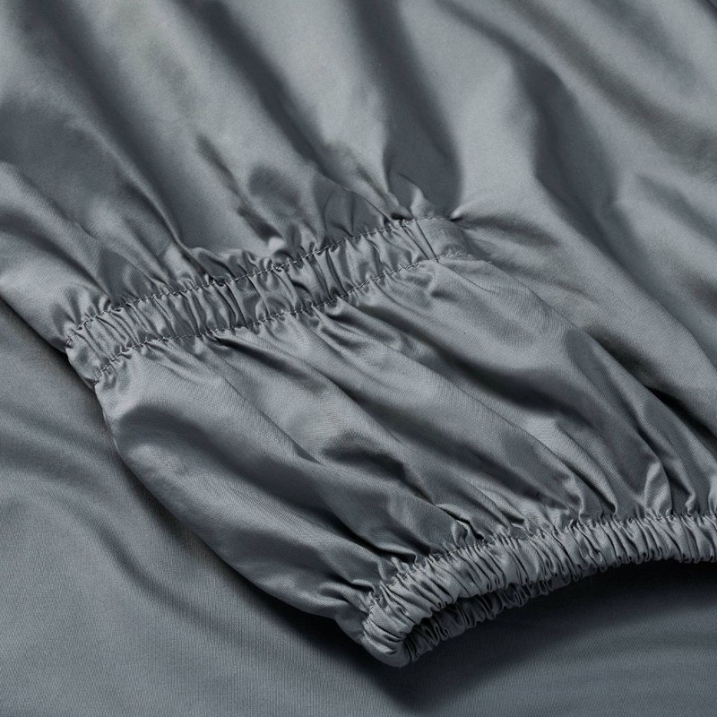 Queen 400 Thread Count Percale Sheet Set Mineral Blue - Casaluna gallery