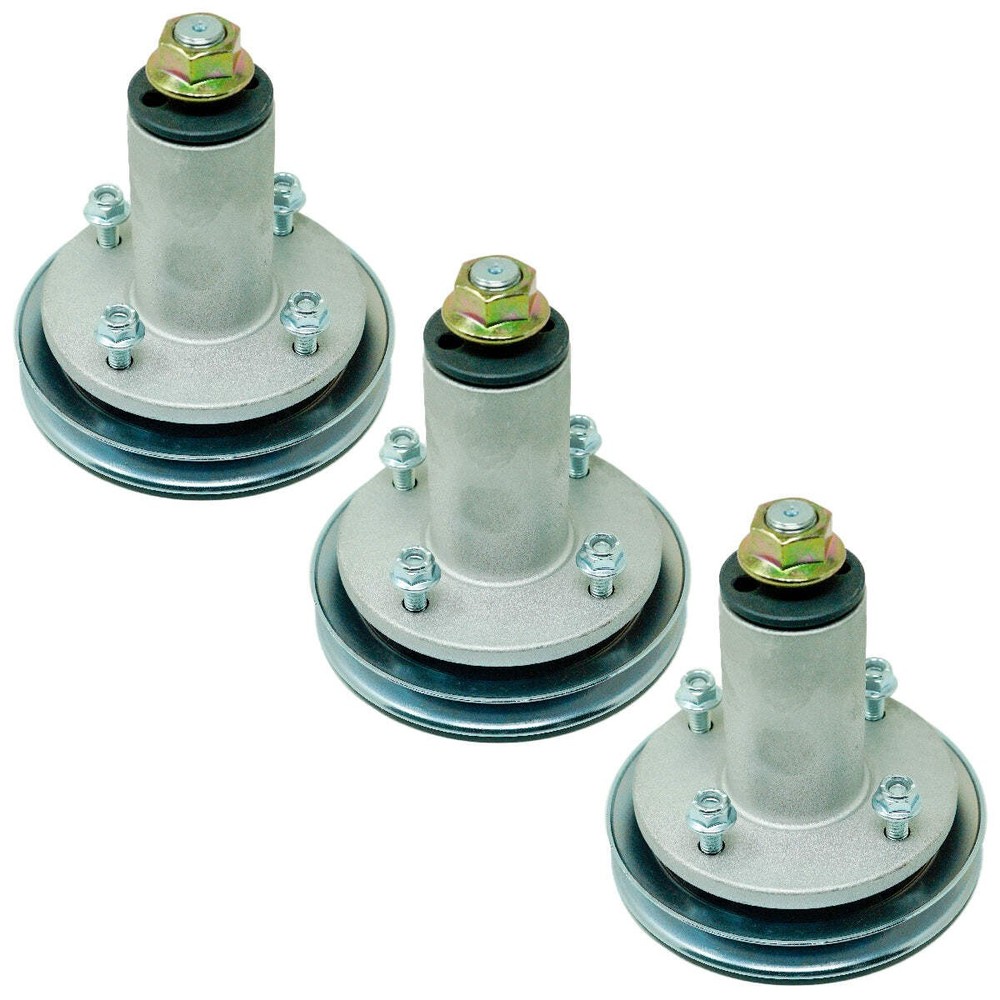 3PK Spindle with Hardware for Gravely 51528000 51537200 ZTXL ZTX Stealth 52 in.