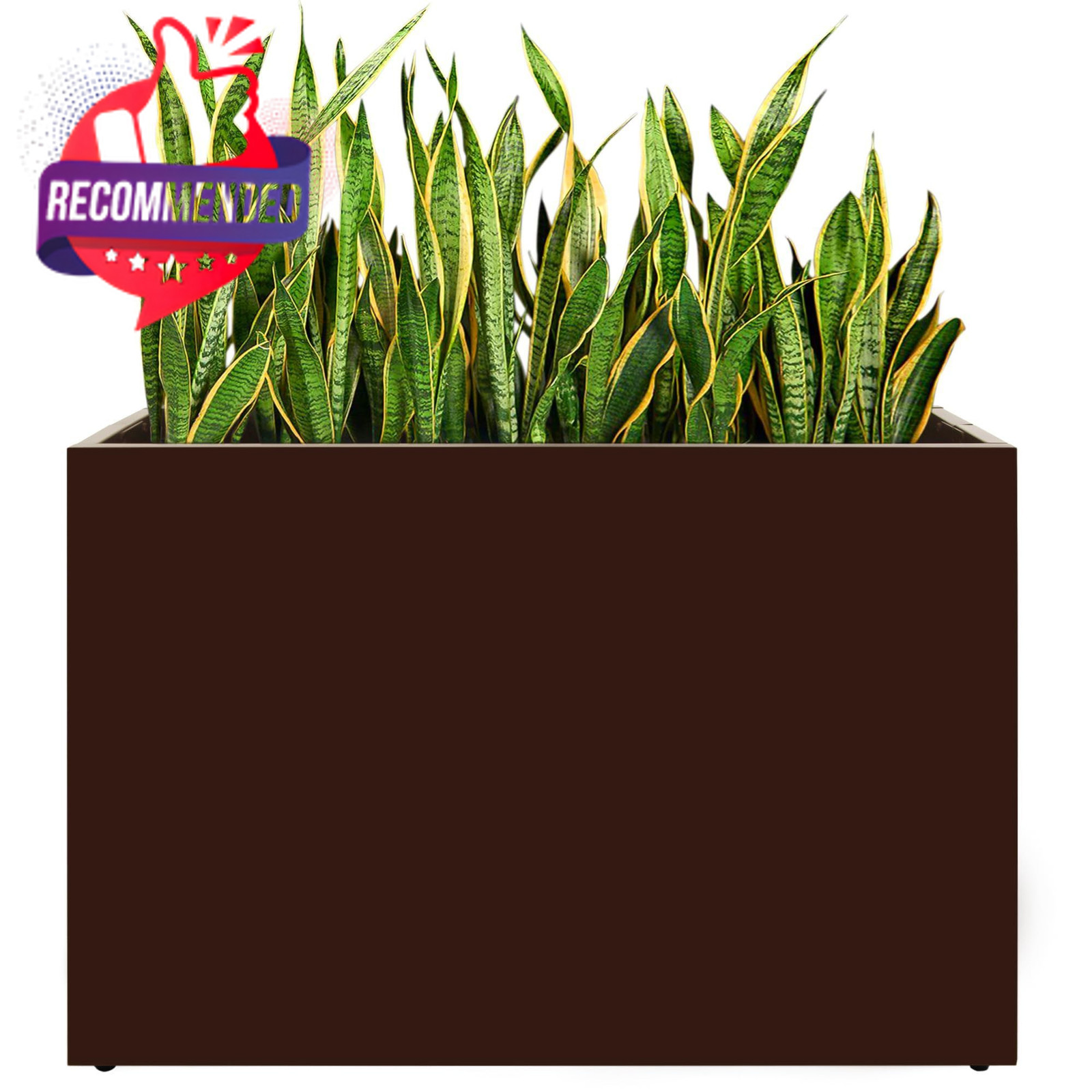 Metal Planter Box, No Installation Galvanized Steel Folding Rectangular Planter gallery