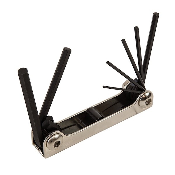 Klein Tools 70582 7 Piece Metric Fold-Up Hex Key Set, 70582 gallery