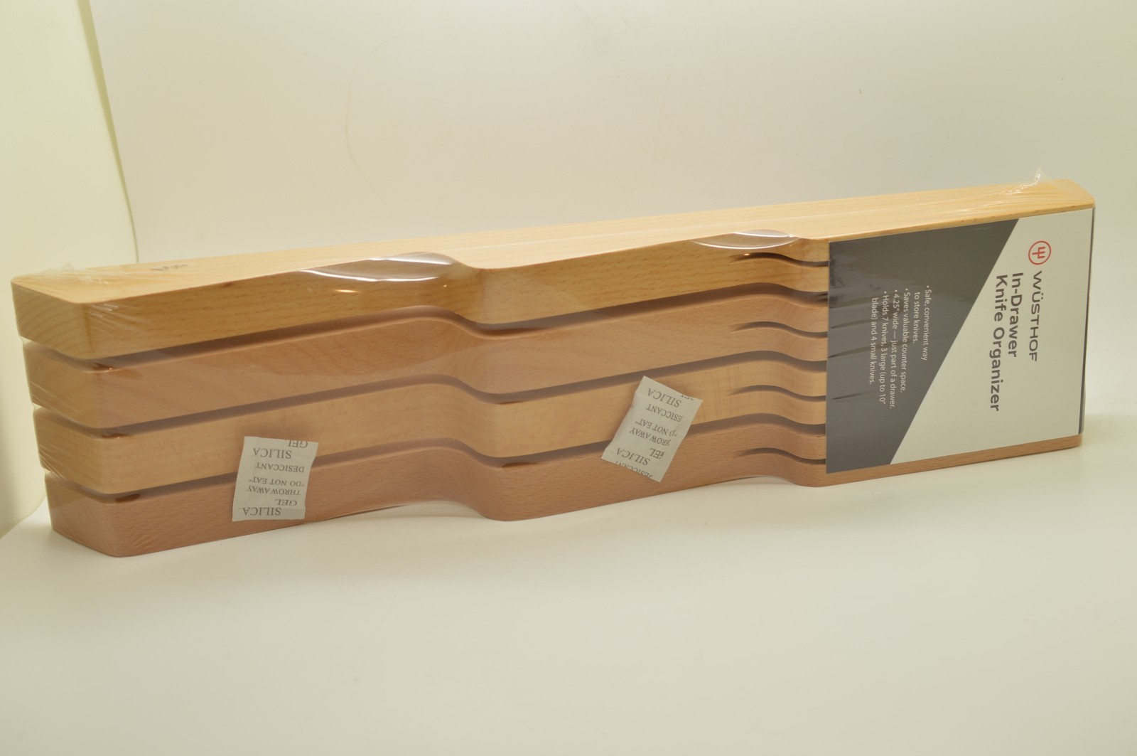 WUSTHOF In-Drawer 7 Knife Organizer Item #8000 New Sealed Kitchen 17” X 4 1/4” gallery