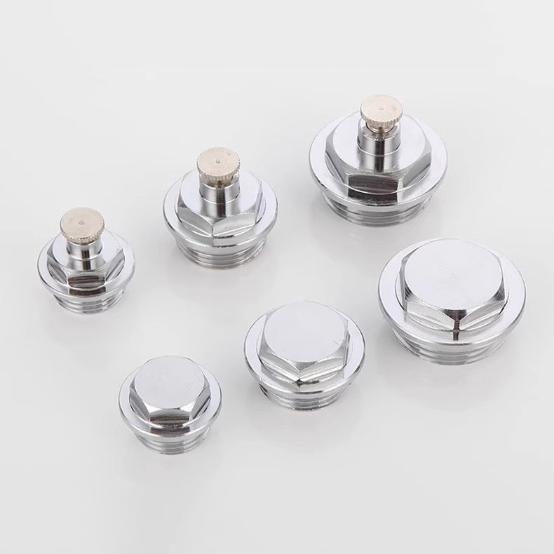 Brass Male Thread Blanking Cap Stop End Plug Gas Pipe Fitting Connector 1/2"-1" gallery