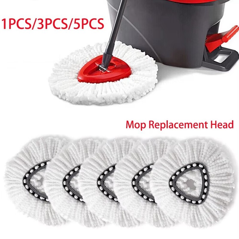 1Pc Spin Only Mop Replacement Head Microfiber Refill for Mop* No Handle/Bucket gallery