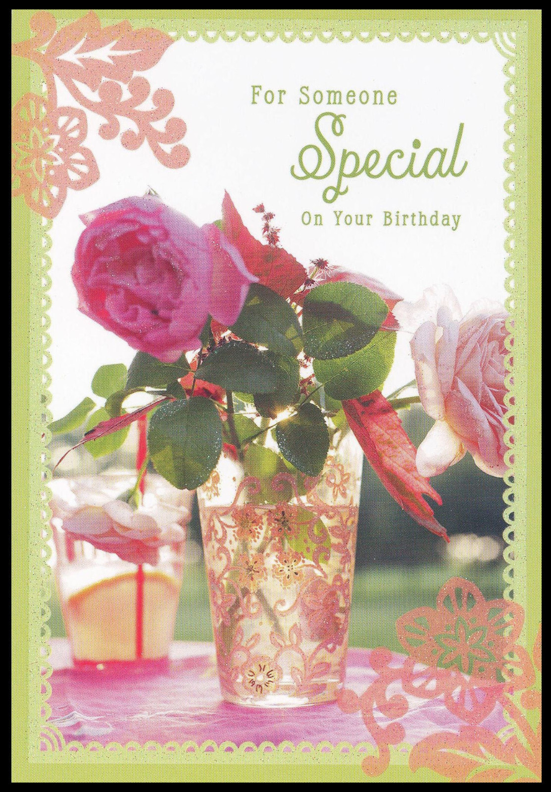 Greeting Card - Flower - For Someone Special - Birthday - 0363 gallery