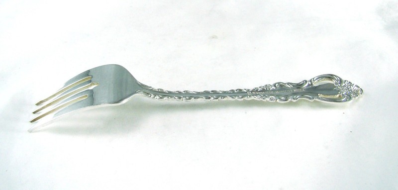 International Deepsilver Silverplate 1969 Korea COUNTESS Lot of 4 Salad Forks gallery
