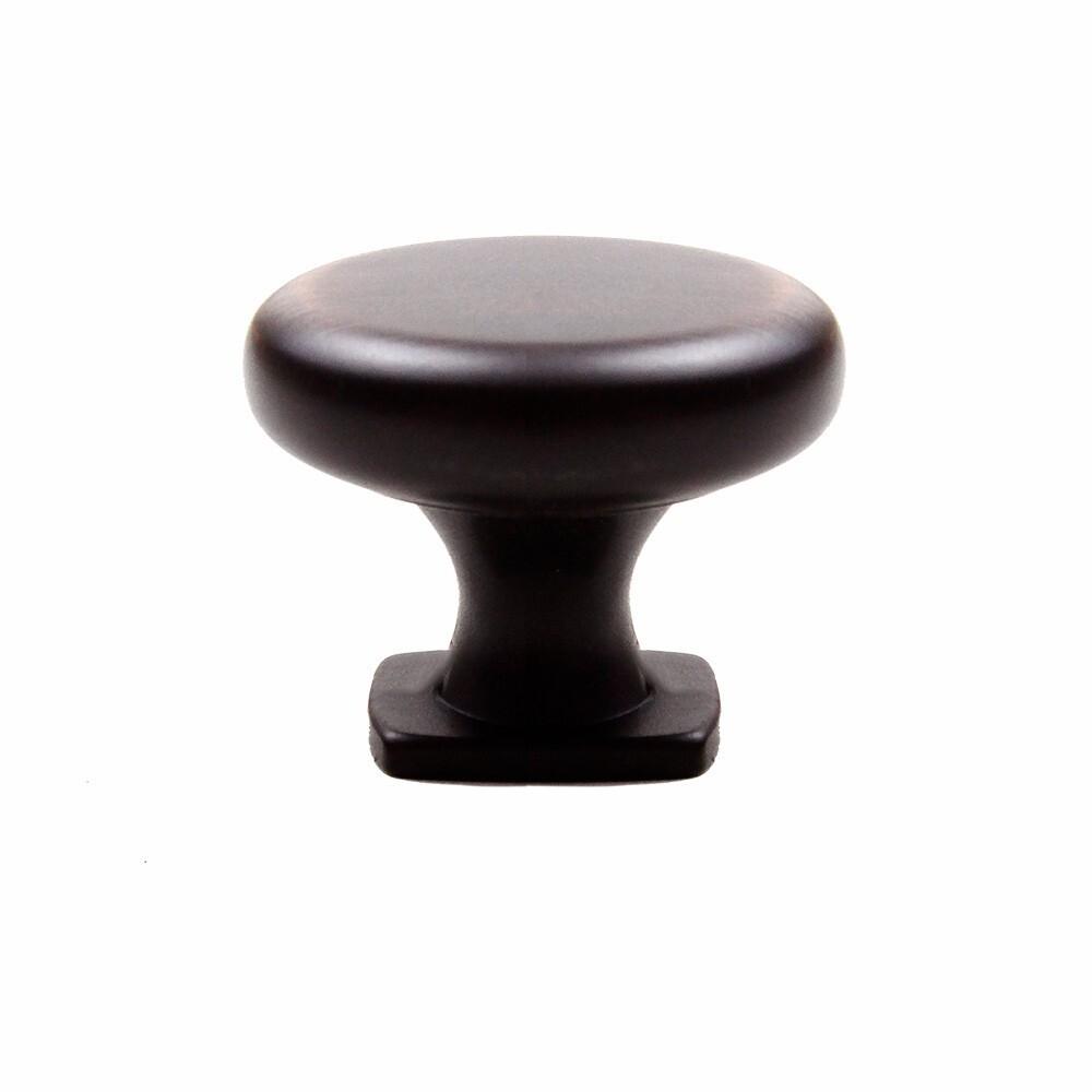 Round Knobs Oil Rubbed Bronze Modern Transitional Kitchen Cabinet Drawer Pulls