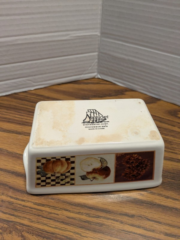 Nantucket Mini Baking Pan Fall Theme, 5 x 3 x 2 No Chips . gallery
