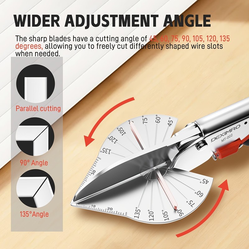 Adjustable Angle Cutter - Ideal for Plastic, Wood, DIY, and Home Improvement gallery