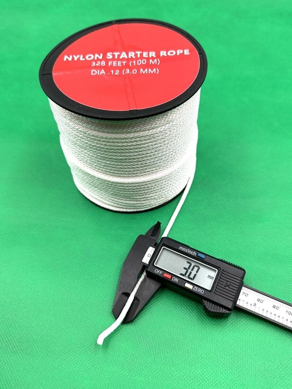 100M Starter Rope Pull Cord 3mm For Stihl Husqvarna Homelite McCulloch Chainsaw gallery