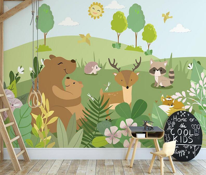 3D Green Spring J224 Wallpaper Mural Wall Print Wall Wallpaper Murals US Erin gallery