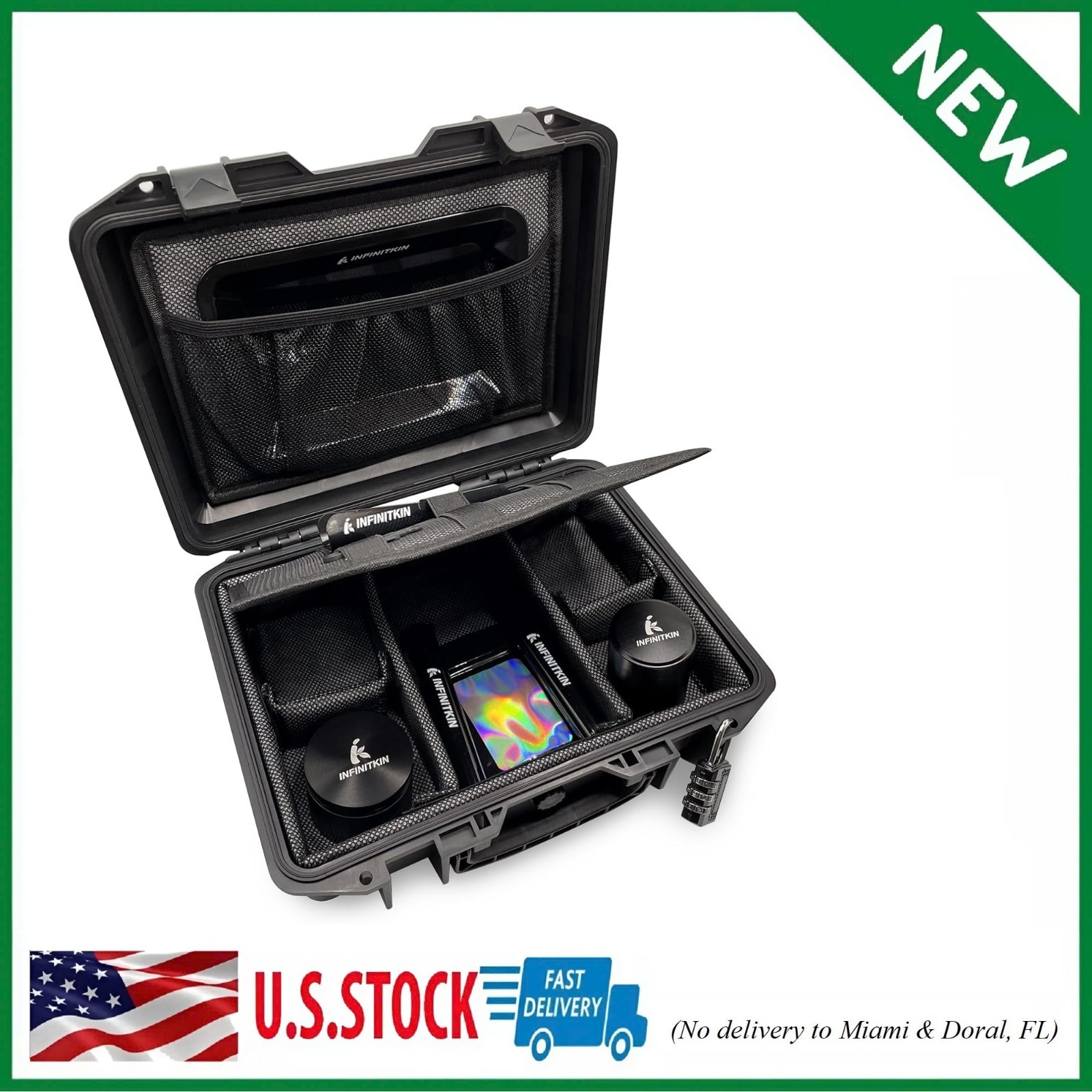 Smell Proof Storage Box Large Airtight Lock Waterproof Discreet Organizer gallery