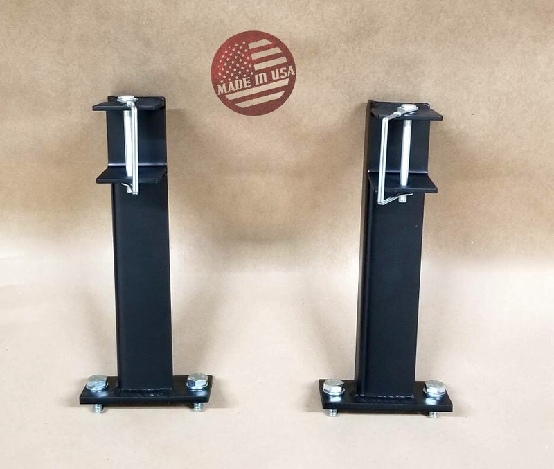 [SR] Tall Lockable Weed-eater Trimmer Rack holder Carrier mount Pickup / Trailer gallery