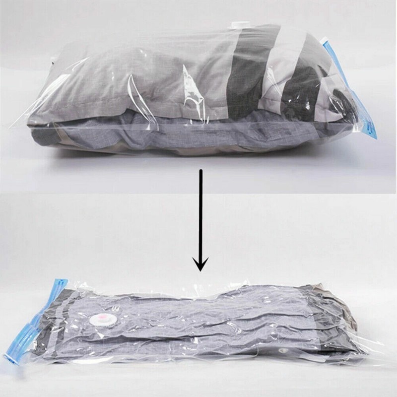 Durable 32x40" Extra Large Vacuum Storage Bags Travel Seal Organizer Space Saver gallery