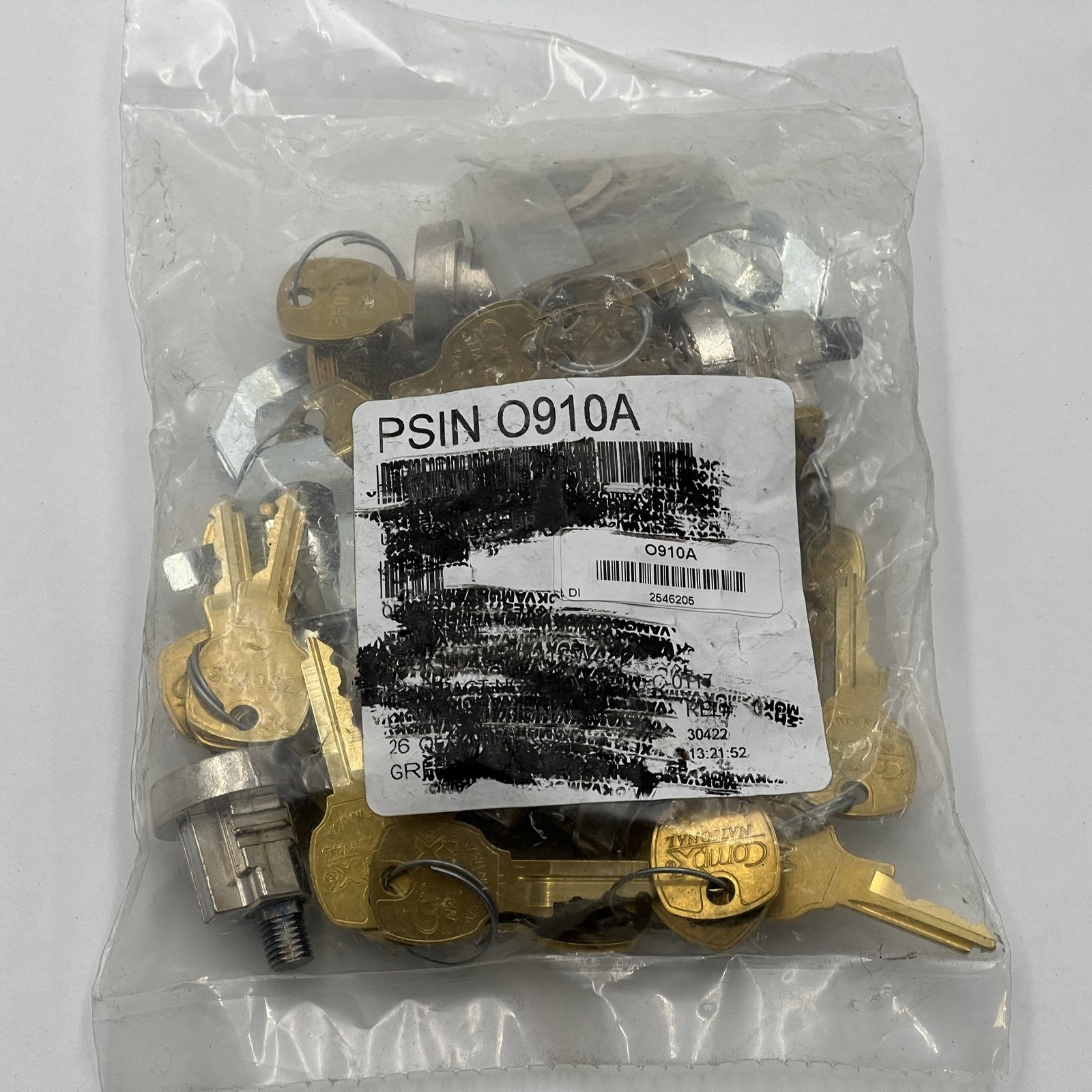 Compx USPS-L-1172C Clockwise National Mailbox Lock & Keys C9100 - New 10 Pack gallery