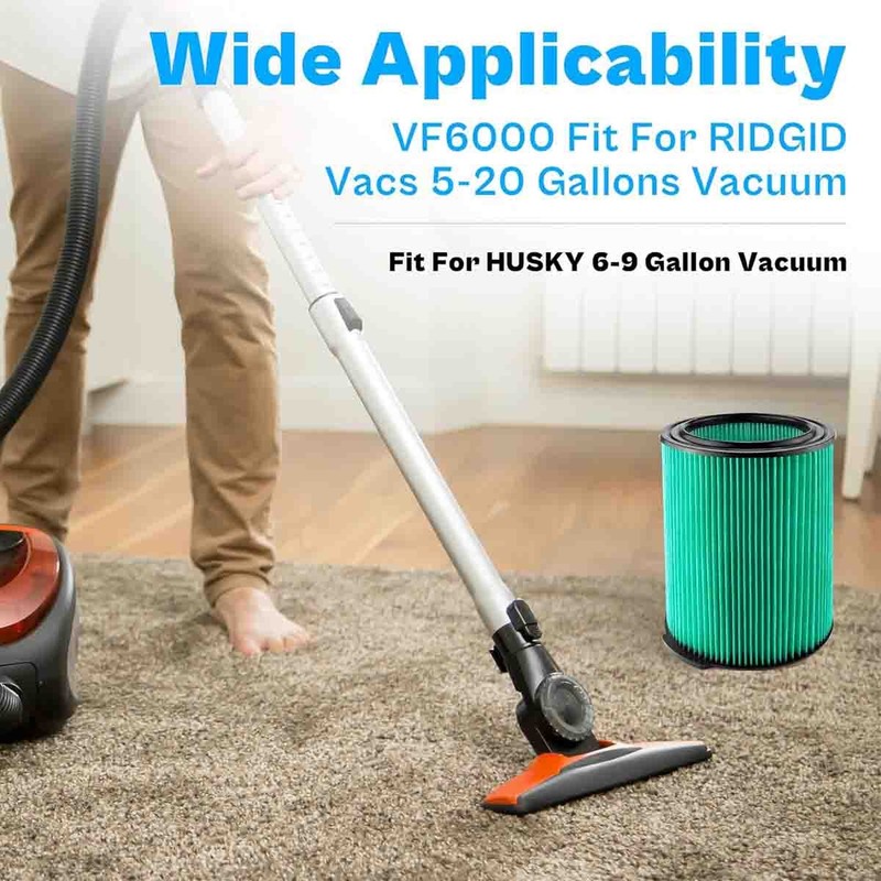 VF6000 Filter Replace For Ridgid Wet Dry Vac Vacuum 5-20 Gallon WD5500 WD0671 gallery