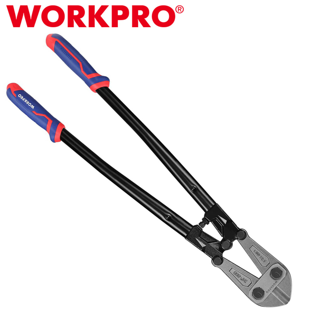 WORKPRO 24-inch Bolt Cutter Chrome Molybdenum Steel Blade Heavy Duty Bolt Cutter gallery