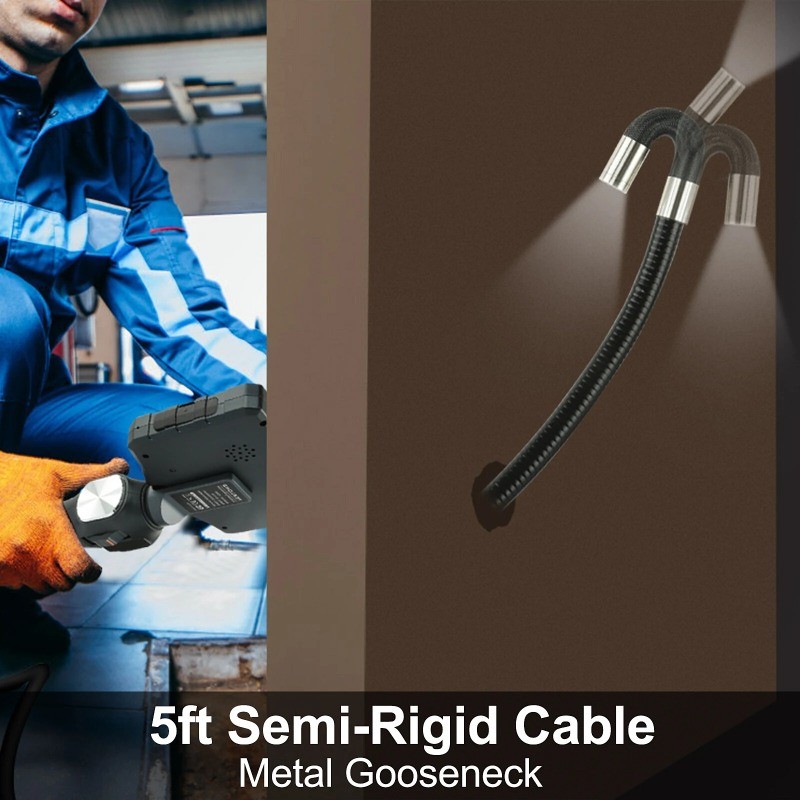 360-Degree Rotatable HD Camera Probe Automotive Engine Repair Waterproof TD500 gallery