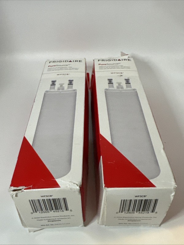 2x- Frigdaire WF3CB PureSource 3 Refrigerator Water Filter Sealed US gallery