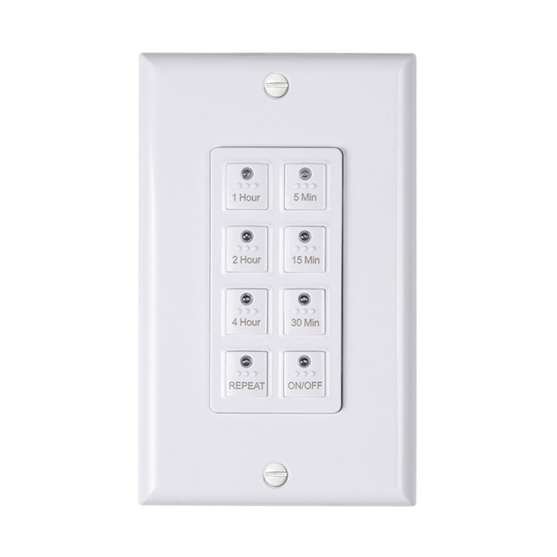 BN-LINK Countdown Digital In-wall Timer Switch 5-15-30-60 mins 2 4 hours For Fan gallery