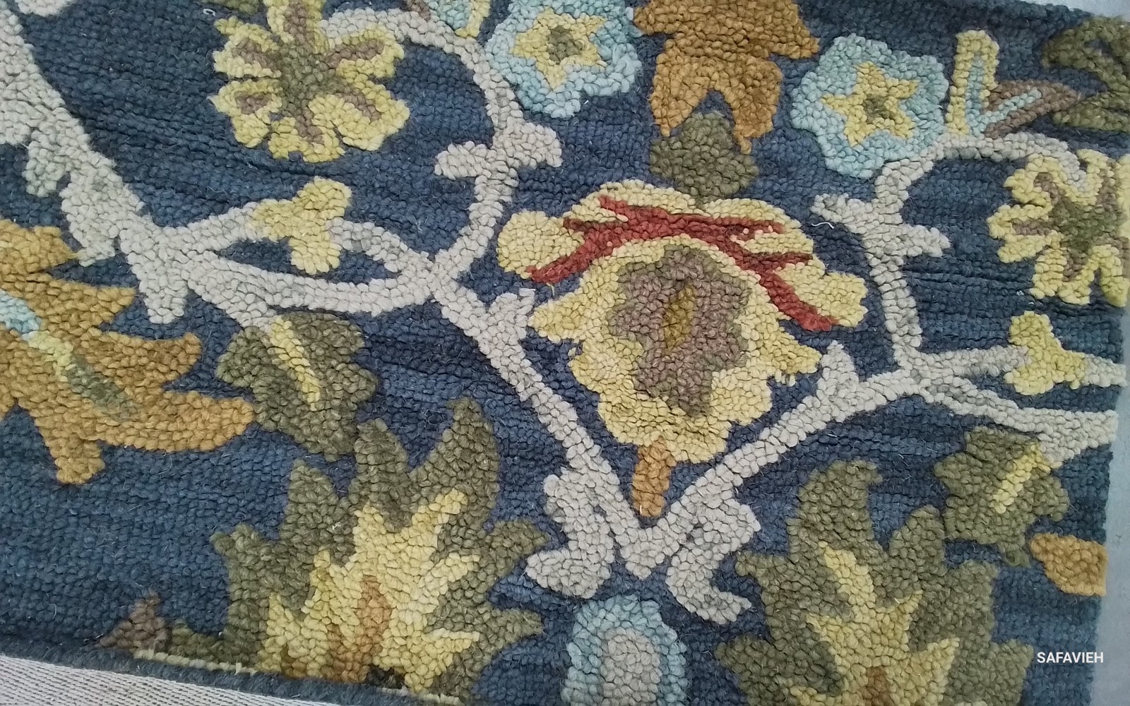 NAVY / MULTI 10'-0" x 10'-0" Hole in Rug, Reduced Price 1172781363 BLM402A-10SQ gallery