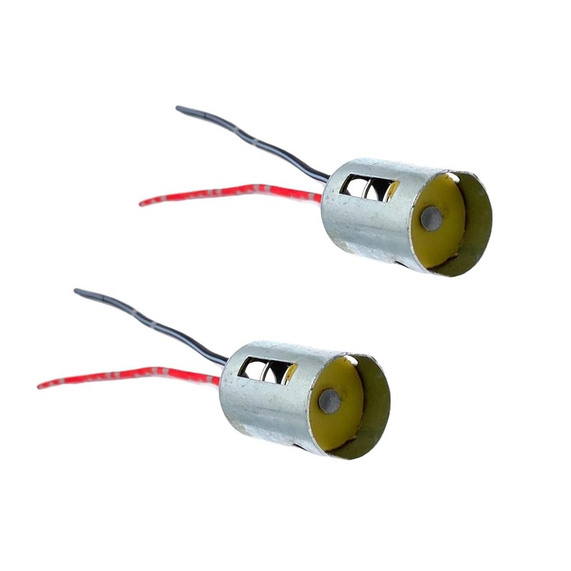 2PCS 1157 BAY15D Bulb Socket Adapter with 2-Wire Connectors for Car Truck Lights gallery