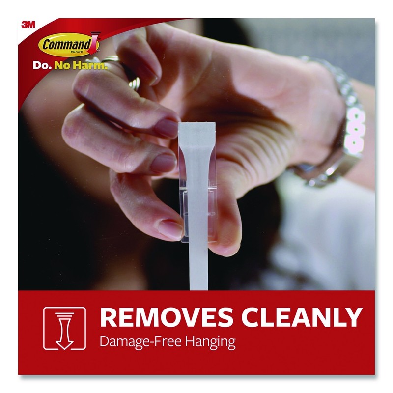3M Command Damage-Free Hanging 12 Large Utility Hooks with 18 Large Strips 5lb gallery