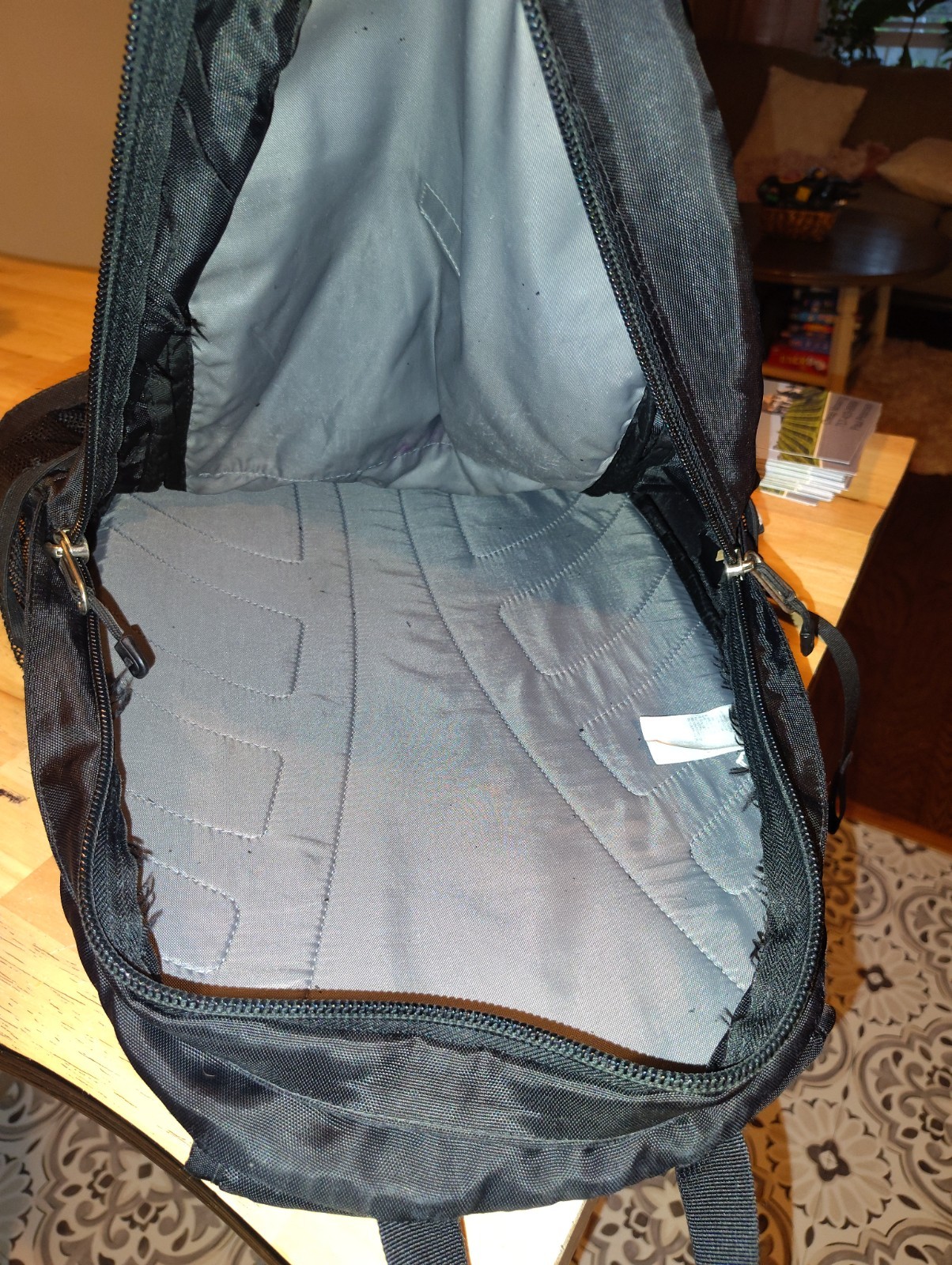 THE NORTH FACE Jester Backpack, BLACK. Pre-owned 3