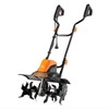 LawnMaster 18'' Corded Electric Tiller 13.5 AMP 6-Steel Blades Foldable Design gallery