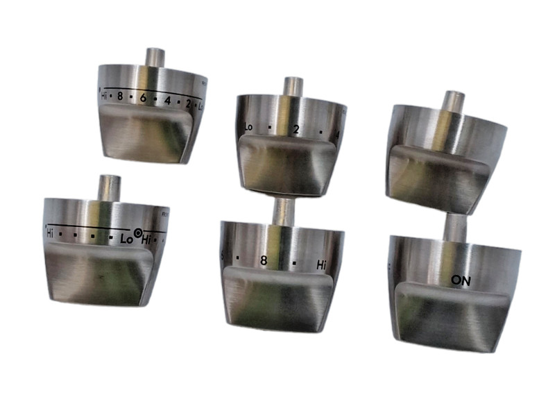 New GE Range Knobs 6 piece Kit 223C7619P015 Same Day Shipping & 60 Days Warranty gallery