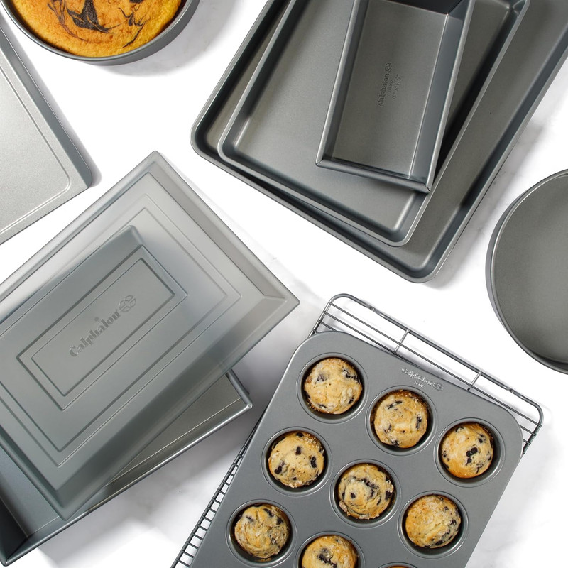 Titan 10-Piece Nonstick Bakeware Set, Baking Sheet Set, Steel Core Pfa-Free Nons gallery