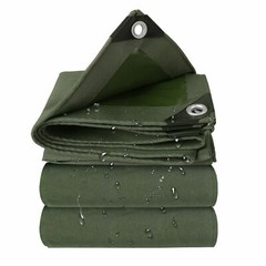 🔥🔥🔥Extra Heavy Duty 19.4oz Canvas Tarp Thick Waterproof Tarpaulin Pure Cotton