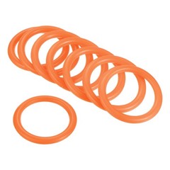 Carnival Ring Toss Game 24 Pack Plastic Hoops for Outdoor Parties