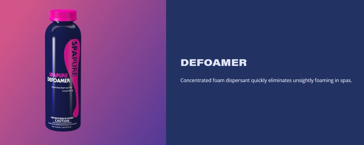SpaPure Defoamer Concentrated Formula Long Lasting 16oz C003292-CS40P gallery