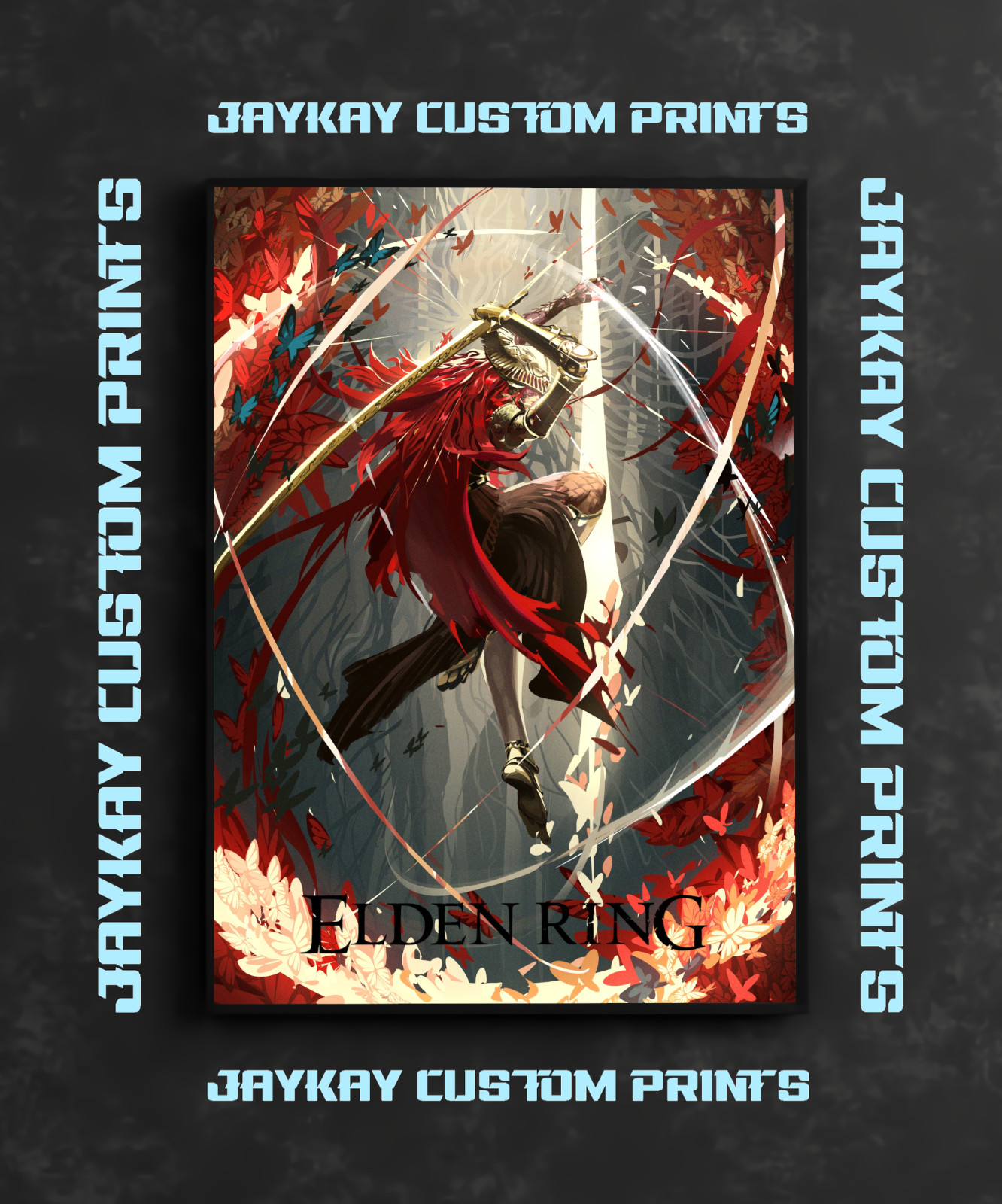 Elden Ring Video Game Poster Print - No Frame gallery