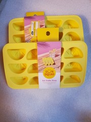 2 pack lemone ice cube trays