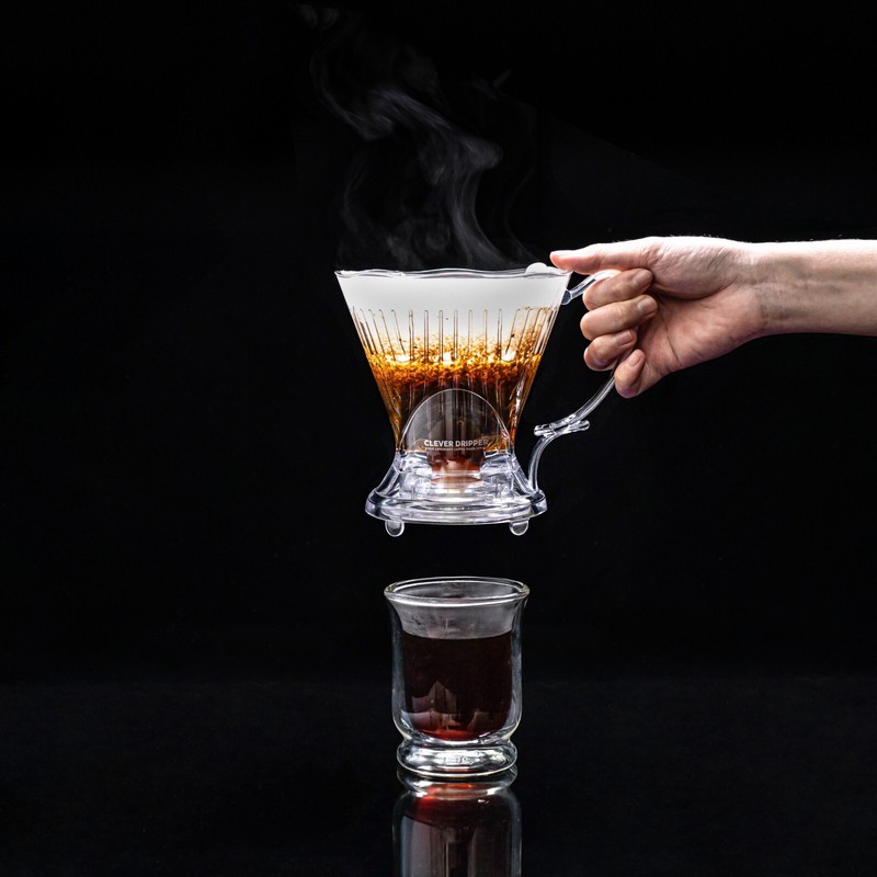 Clever Coffee Dripper, Overstock Discount, 18oz Pour Over Coffee Maker w/Filters gallery