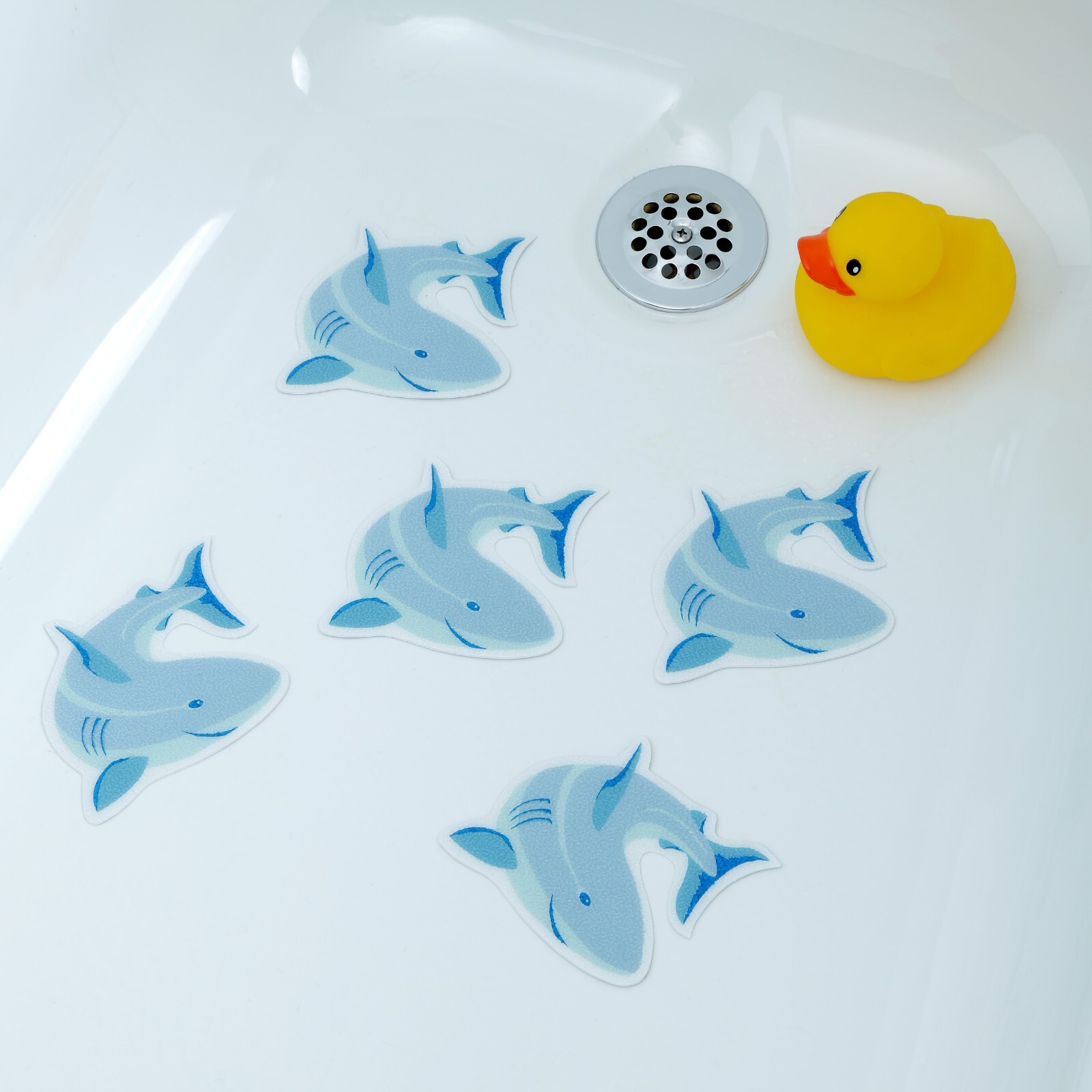 SlipX Solutions Adhesive Bath Treads - Shark Tub Tattoos gallery