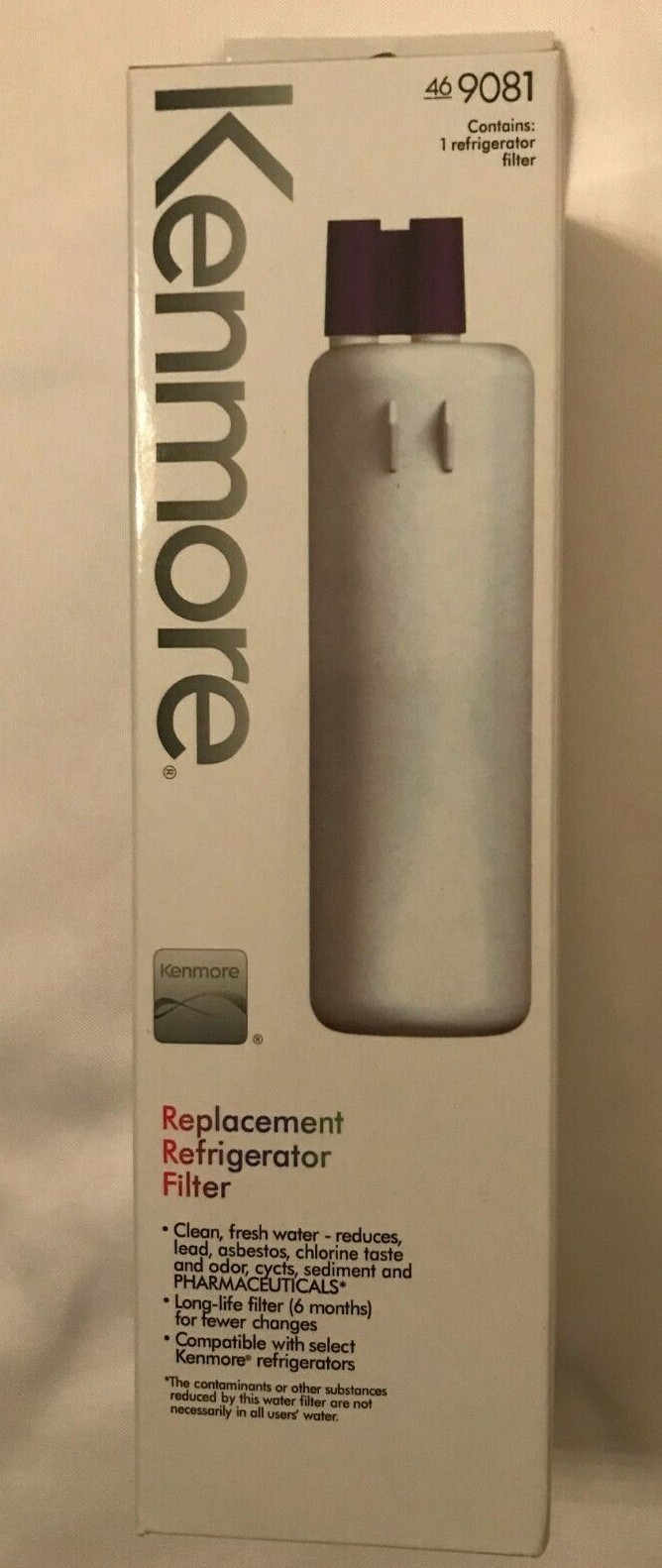 NIB Kenmore Replacement Refrigerator Filter 46 9081 Select Kenmore Refrigerators gallery