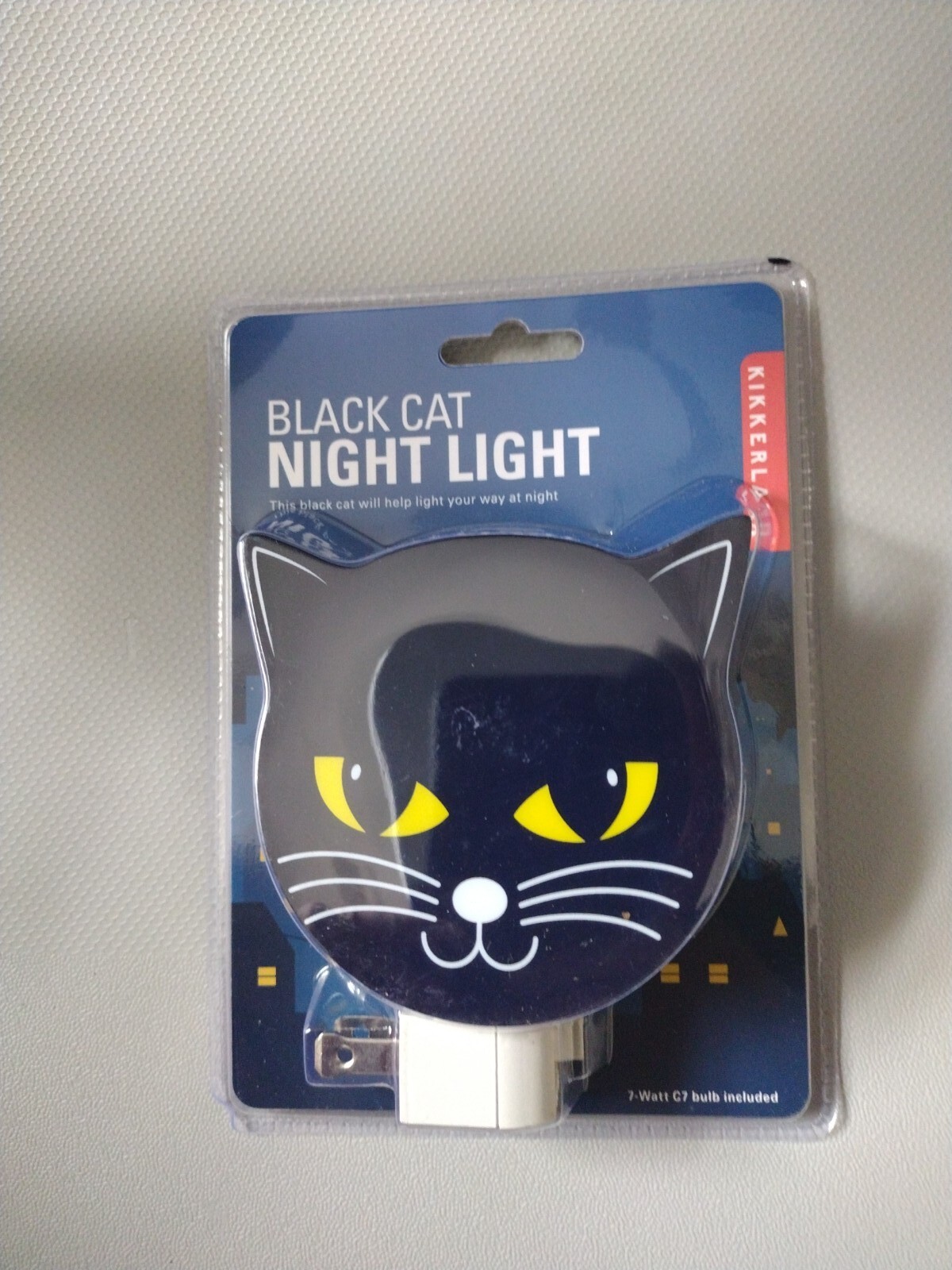 Kikkerland Black cat Night Light gallery