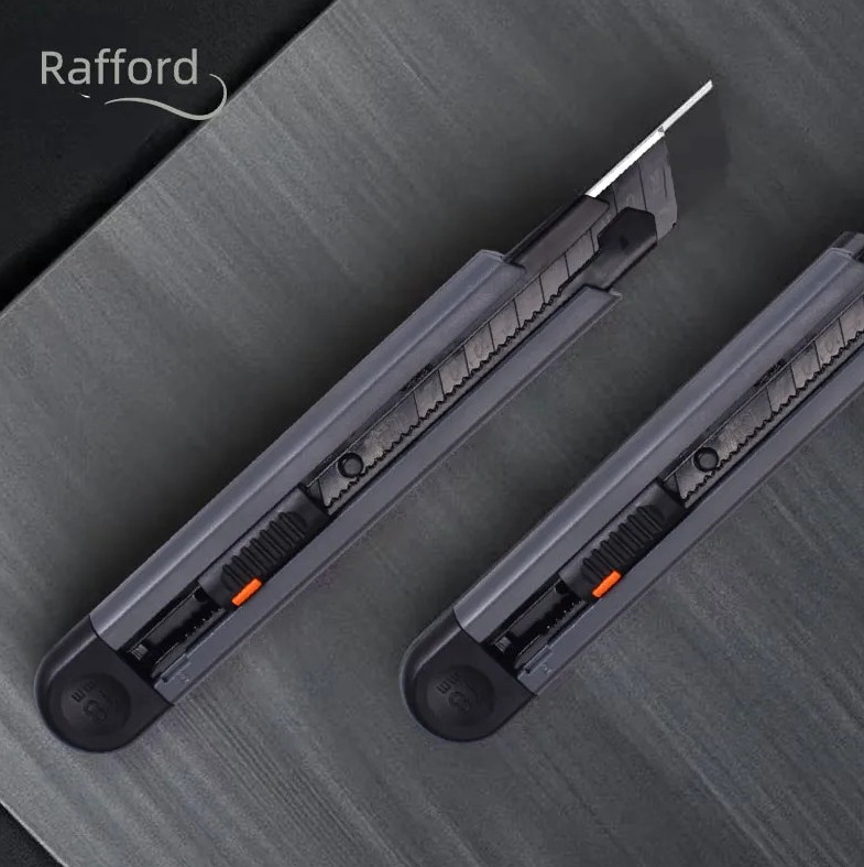 1pc Retractable Utility Knife Carbon Steel Blade Safety Lock Craft Cutter - NEW gallery