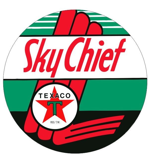 Sky Chief Texaco Sticker Stickers Decal R8429 gallery
