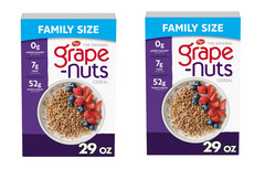 New Post Grape Nuts Original Breakfast Cereal, 29 oz (Pack of 2)