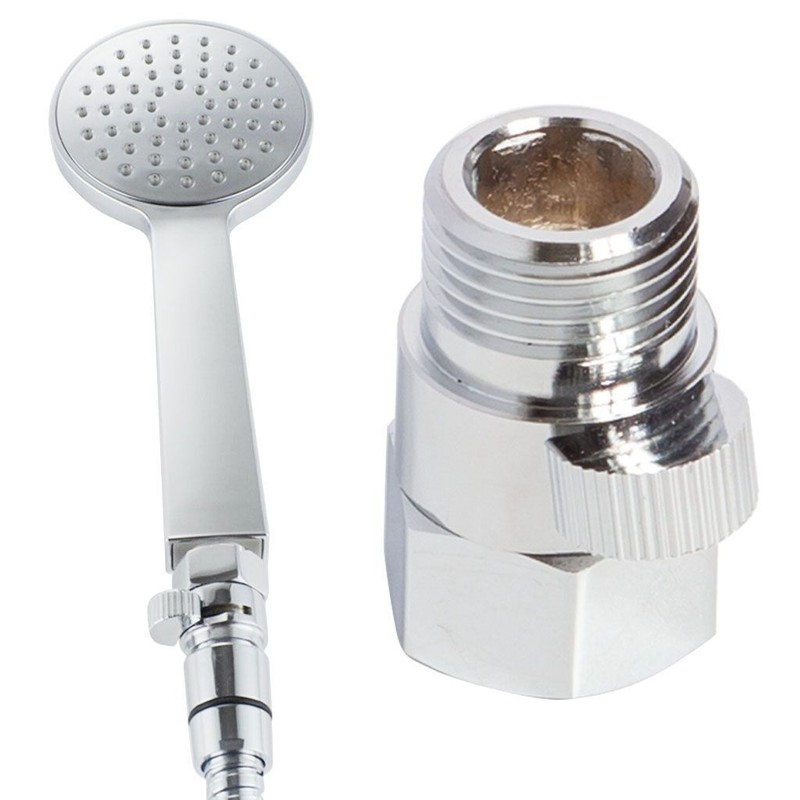 1-5Pcs G1/2" Flow Quick Control Shut OFF Valve Fit Shower Head Hand Water Saver gallery